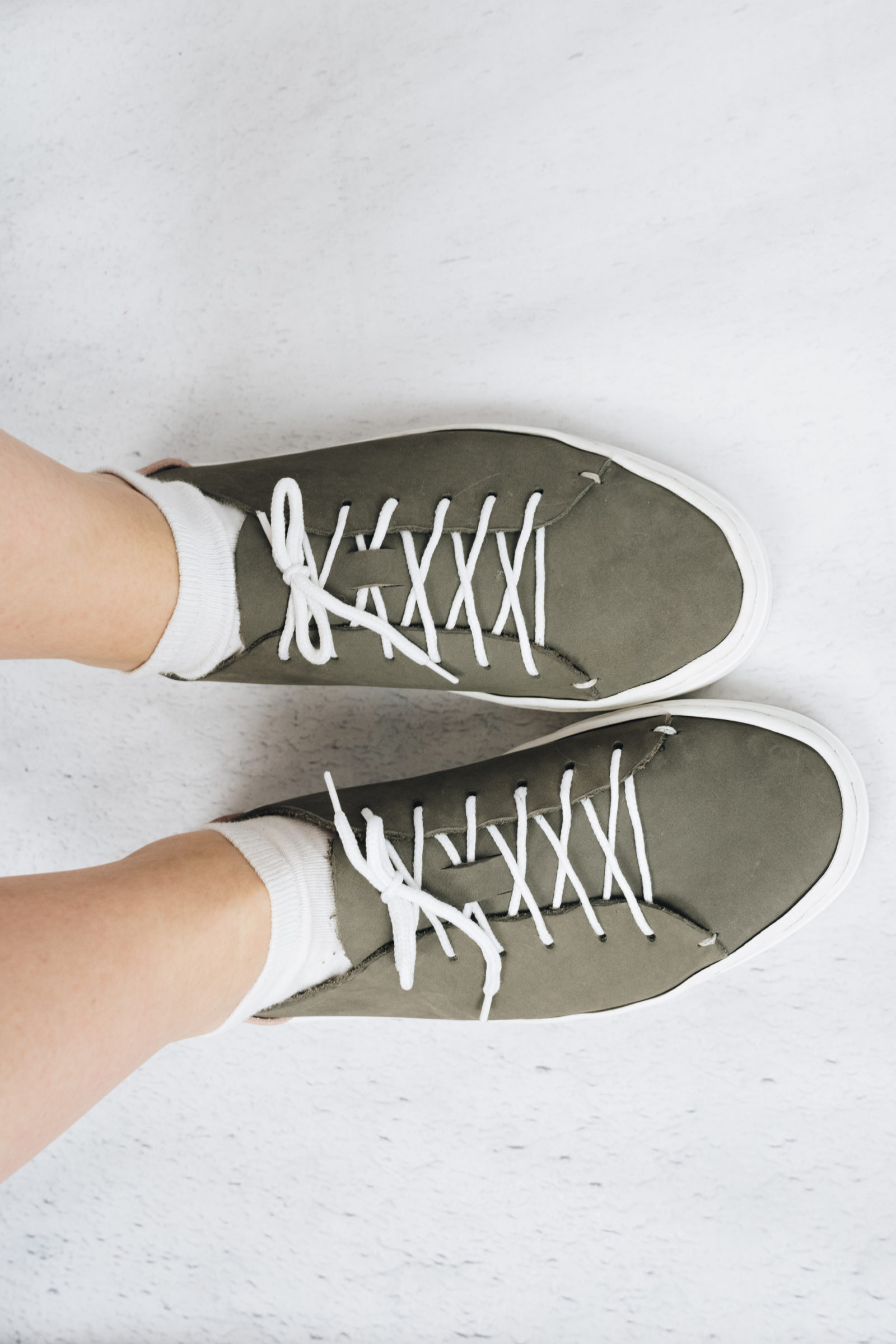 DIY GREY AND PINK LEATHER TRAINERS SNEAKER KIT NEW SOLE SEWRENDIPITY